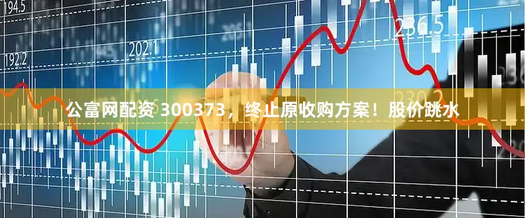 公富网配资 300373，终止原收购方案！股价跳水