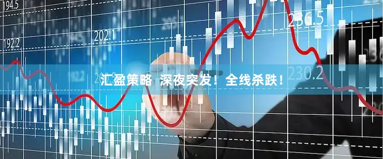 汇盈策略  深夜突发！全线杀跌！